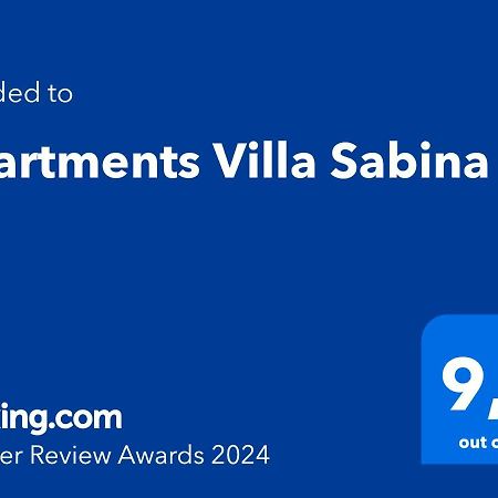 Apartments Villa Sabina Pula Extérieur photo